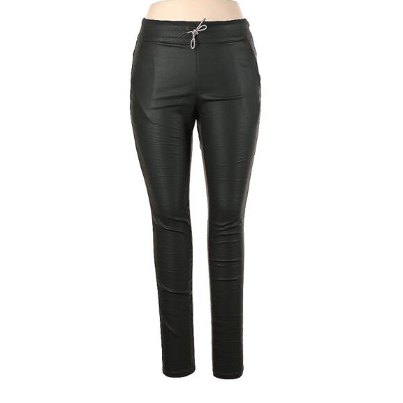 Bevy Flog Shely Dark Green Rose Gold Swarovski Crystal Tie Slim Pant 30 - Picture 2 of 7